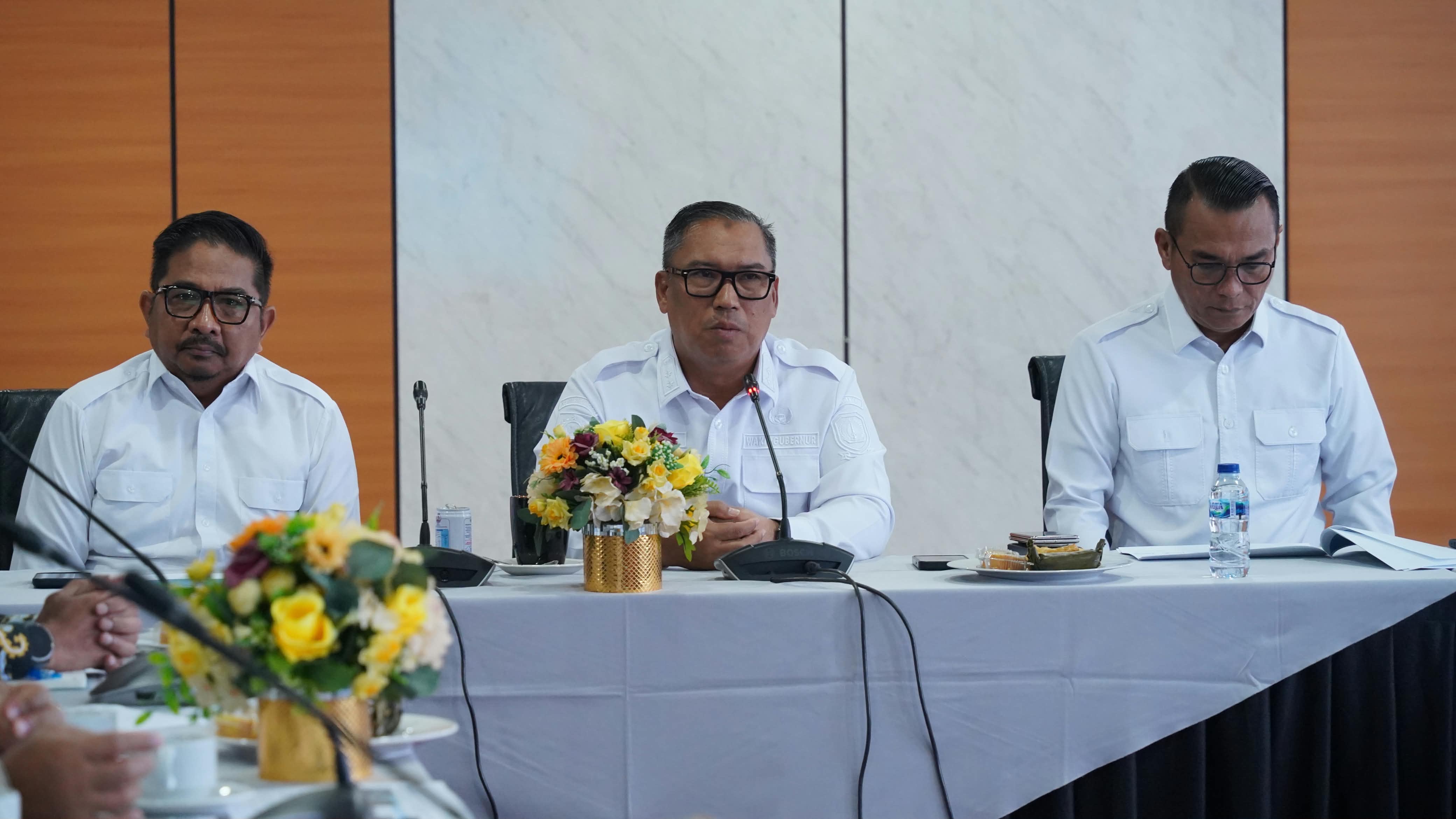 Wagub Nyanyang Bahas Pemanfaatan Pulau Sembur Bersama Pertamina NRE