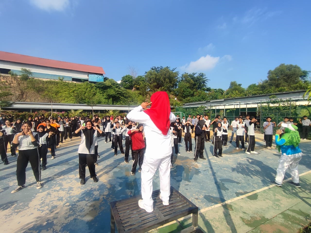 Dinkes Kepri Bersama YJI Kepri Gelar Senam Jantung Sehat
