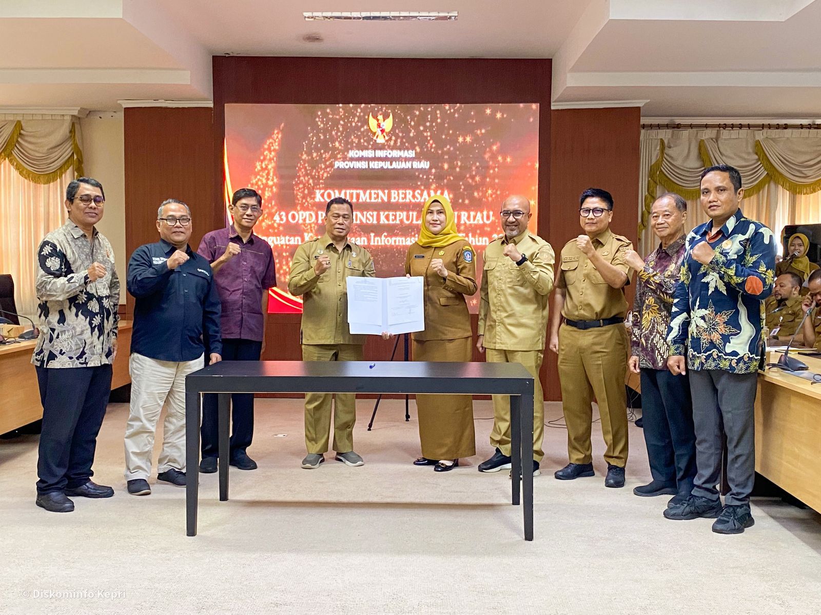 Bakesbangpol Kepri Komitmen  Tingkatkan Nilai Indeks Keterbukaan Informasi Publik Tahun 2026