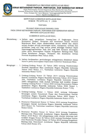 SK NOMOR 175 TAHUN 2026 - PEJABAT PENGADAAN BARANG JASA