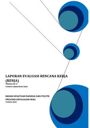 Laporan Evaluasi Renja TW IV Tahun 2025