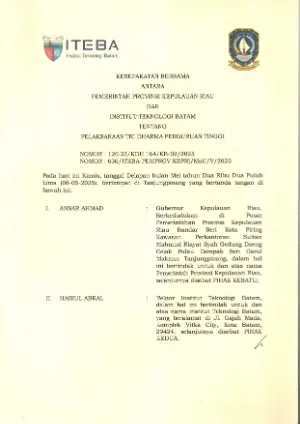 KESBER ITEBA PIHAK I