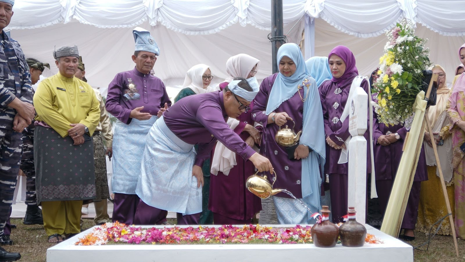Ziarah Hari Jadi Ke-24 Kepri, Gubernur Ansar Kenang Jasa Para Pejuang