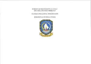 SOP Permohonan Informasi