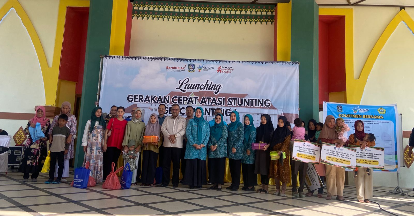 Dinkes  Kepri Bersama TP-PKK Luncurkan Gercep Anting di Karimun