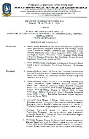 SK NOMOR 172 TAHUN 2026 - PPTK