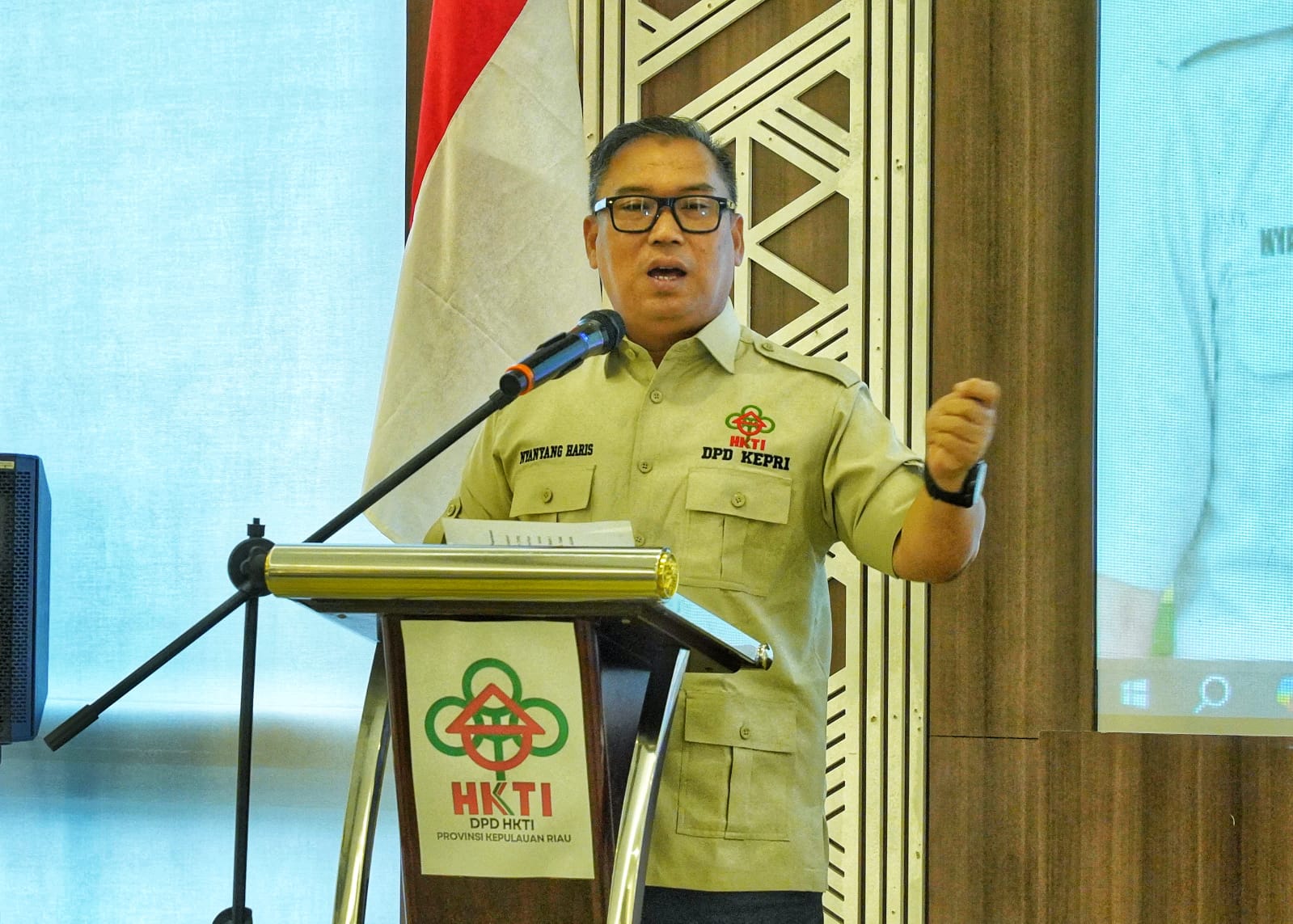 Wagub Nyanyang Pimpin Rakerda I HKTI Kepri, Usung Semangat Kolaborasi Wujudkan Ketahanan Pangan