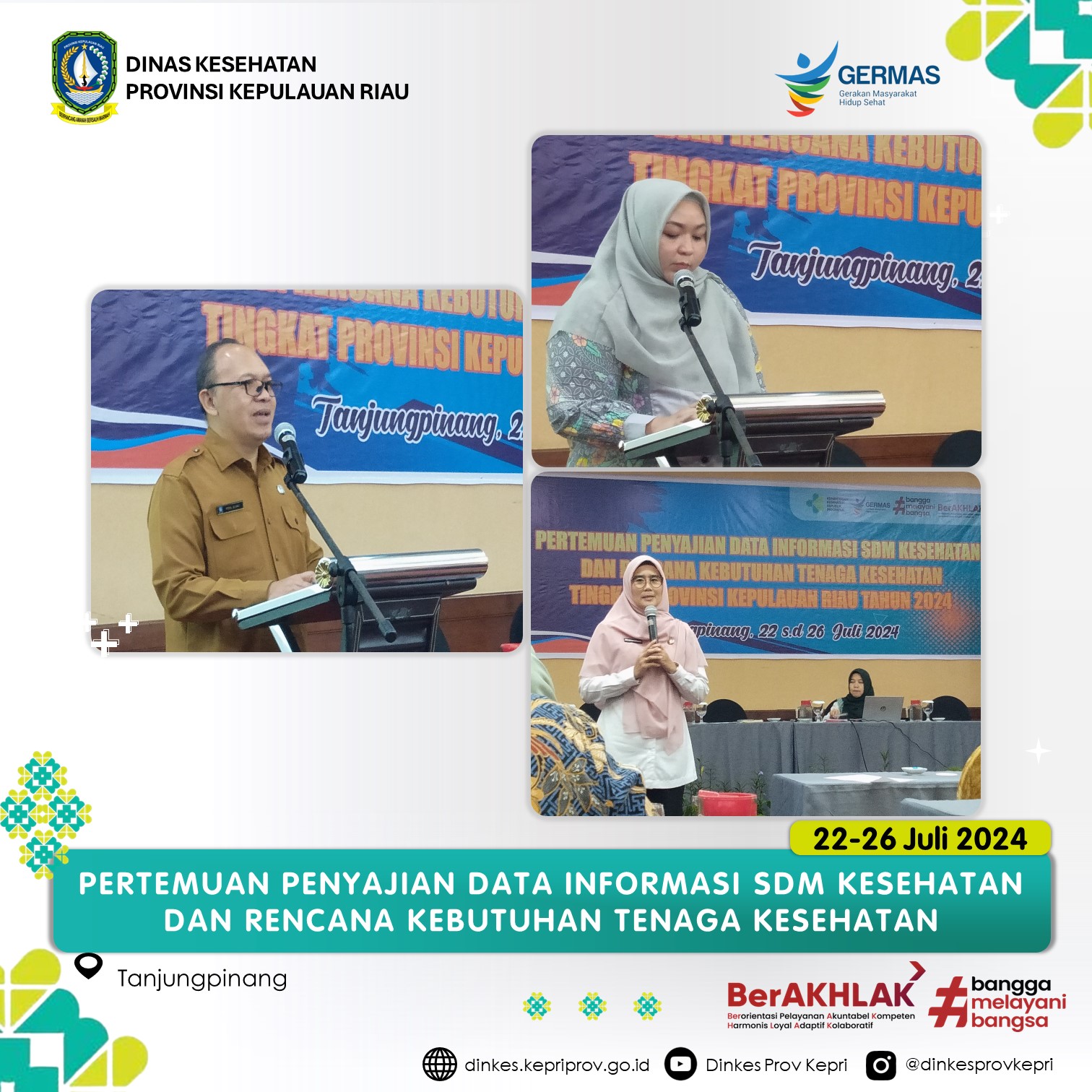 Pertemuan Penyajian Informasi SDM Kesehatan Dan Rencana Kebutuhan Tenaga Kesehatan