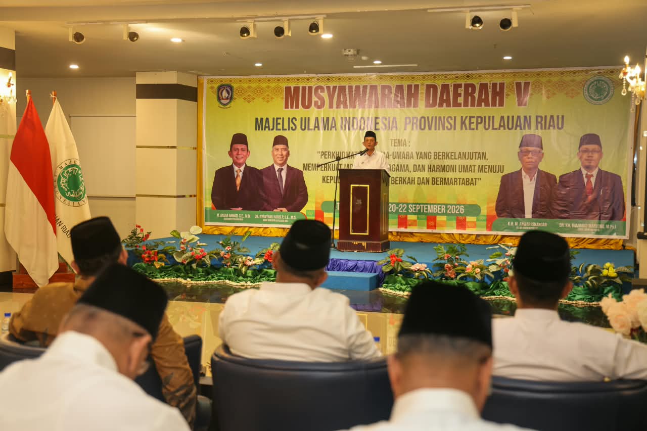 Hadiri Musda MUI Kepri, Gubernur Ansar: Momentum Evaluasi dan Regenerasi