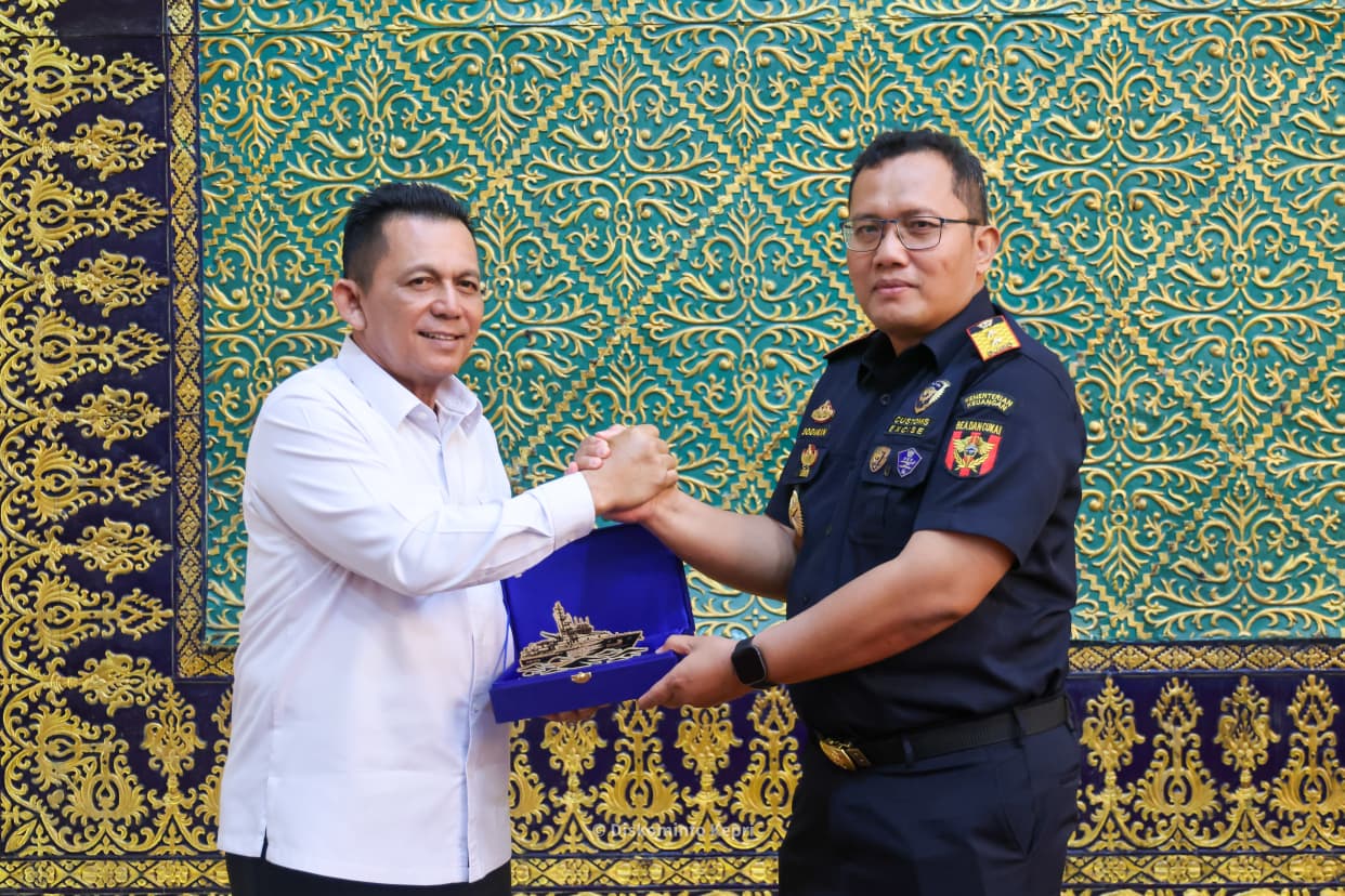 Gubernur Ansar Perkuat Sinergi dengan Bea Cukai, Bahas FTZ, Distribusi Barang hingga Pariwisata Kepri