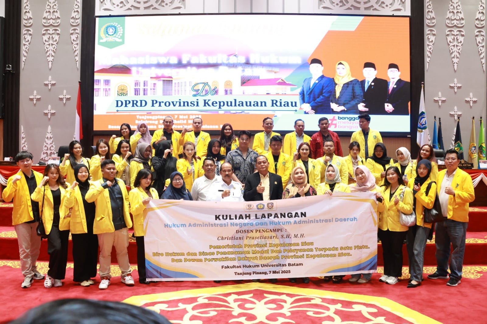 DPRD Kepri Terima Kunjungan Mahasiswa UNIBA
