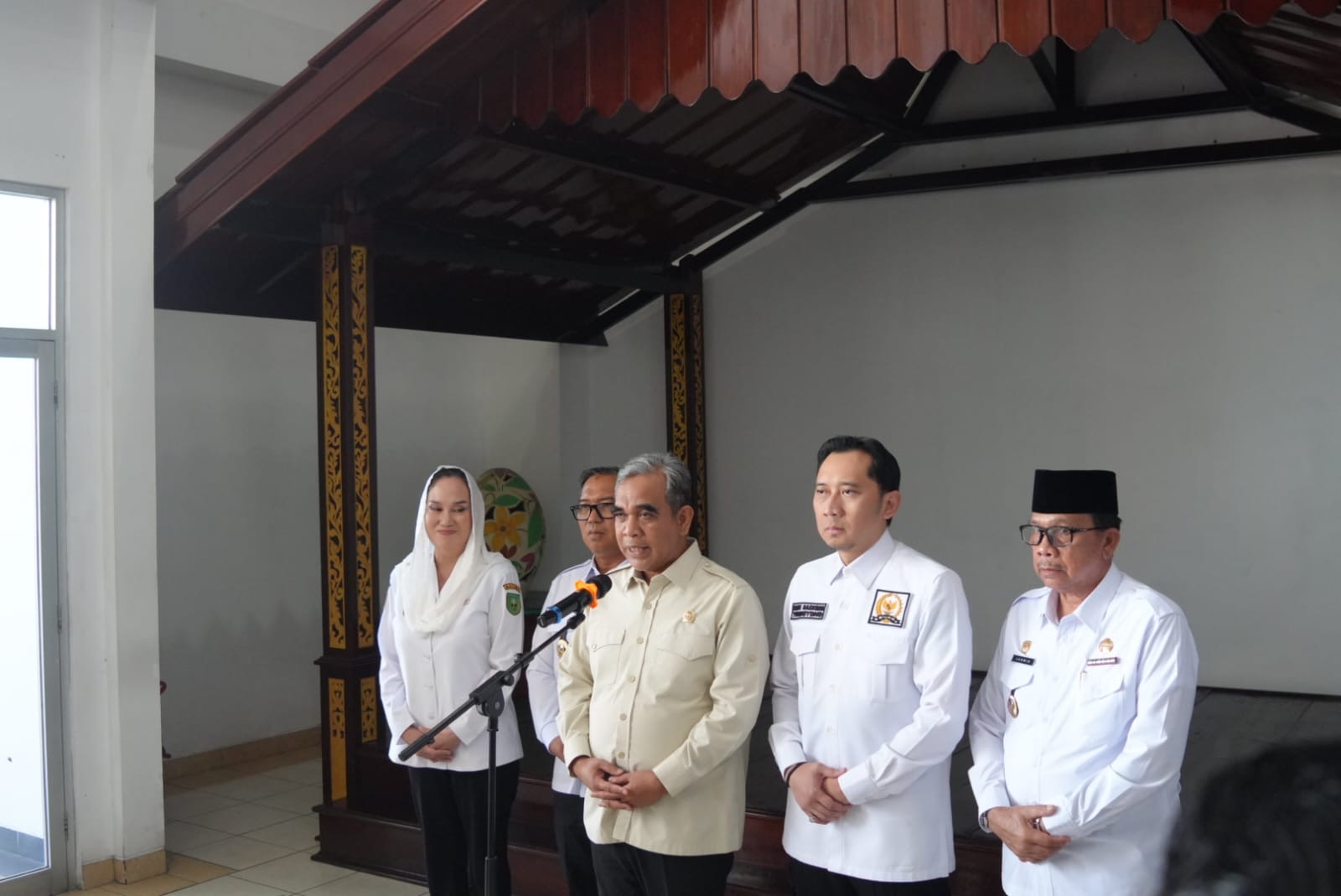 Wagub Kepri Nyanyang dan Bupati Cen Sui Lan Sampaikan Aspirasi Natuna kepada Ketua MPR RI