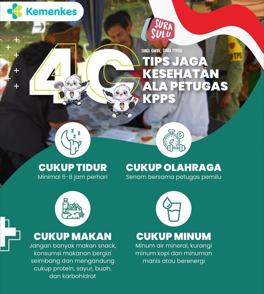 Tips Sehat Bagi Petugas KPPS