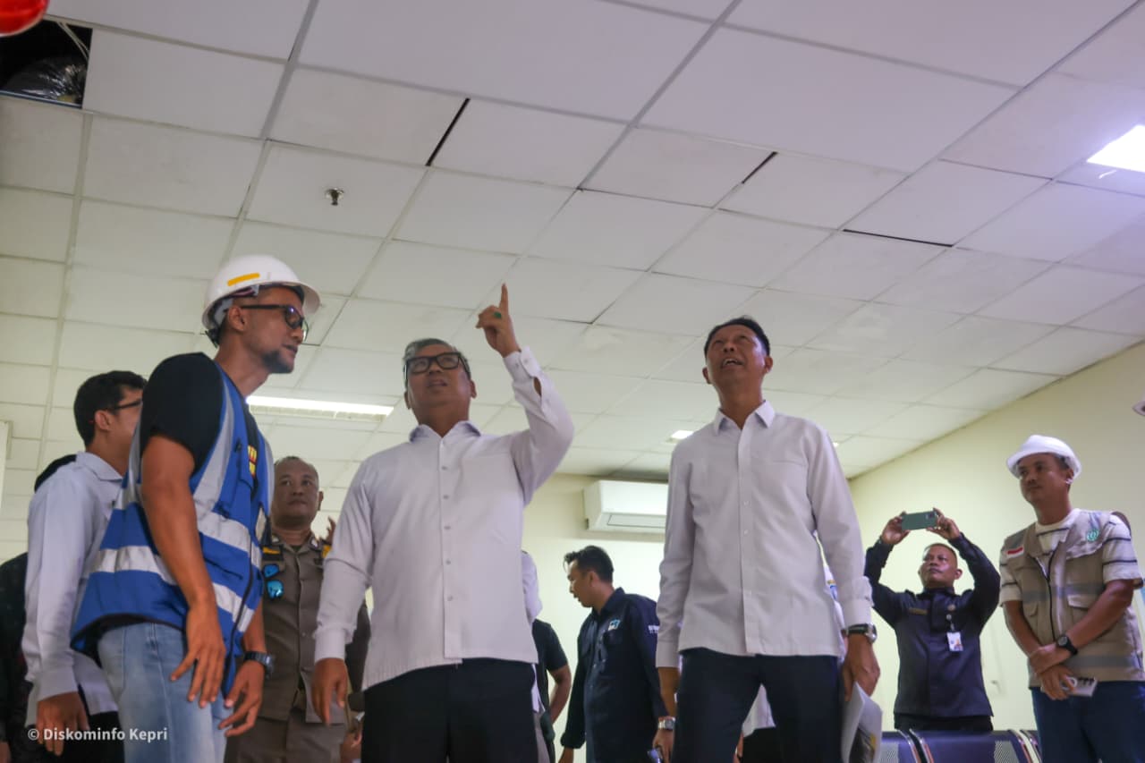 Wagub Nyanyang Tinjau Perbaikan RSUD Raja Ahmad Tabib, Pastikan Kualitas Sesuai Standar Kemenkes