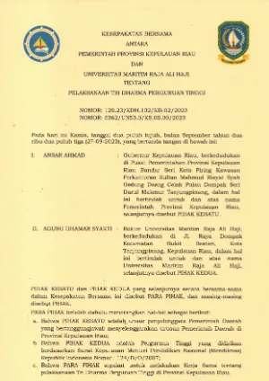 MOU UMRAH & PEMPROV KEPRI