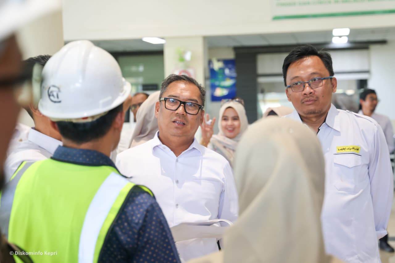 Wagub Nyanyang Tinjau Perbaikan RSUD Raja Ahmad Tabib, Pastikan Kualitas Sesuai Standar Kemenkes