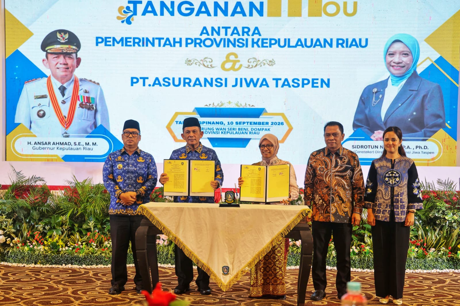 Pemprov Kepri dan Taspen Group Perkuat Komitmen Perlindungan ASN