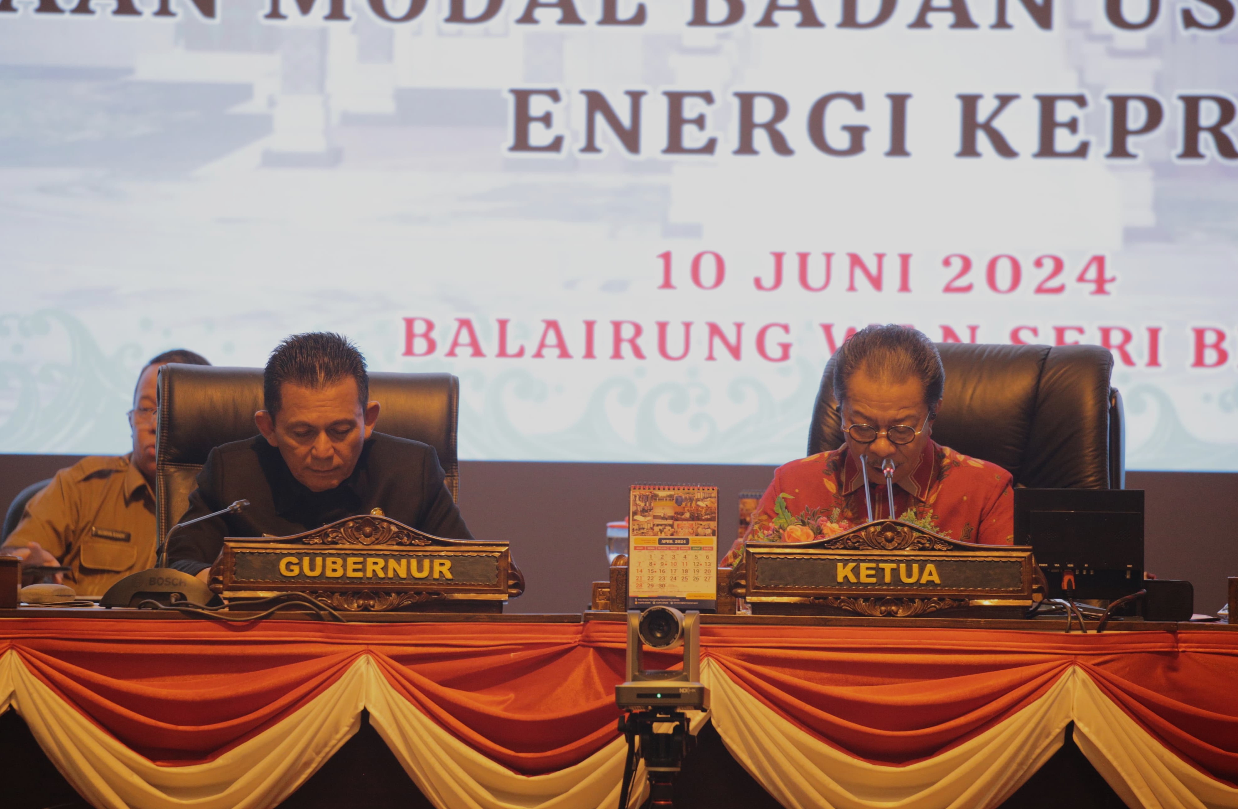 Gubernur Kepri Sampaikan Ranperda Tentang Pendirian BUMD Energi