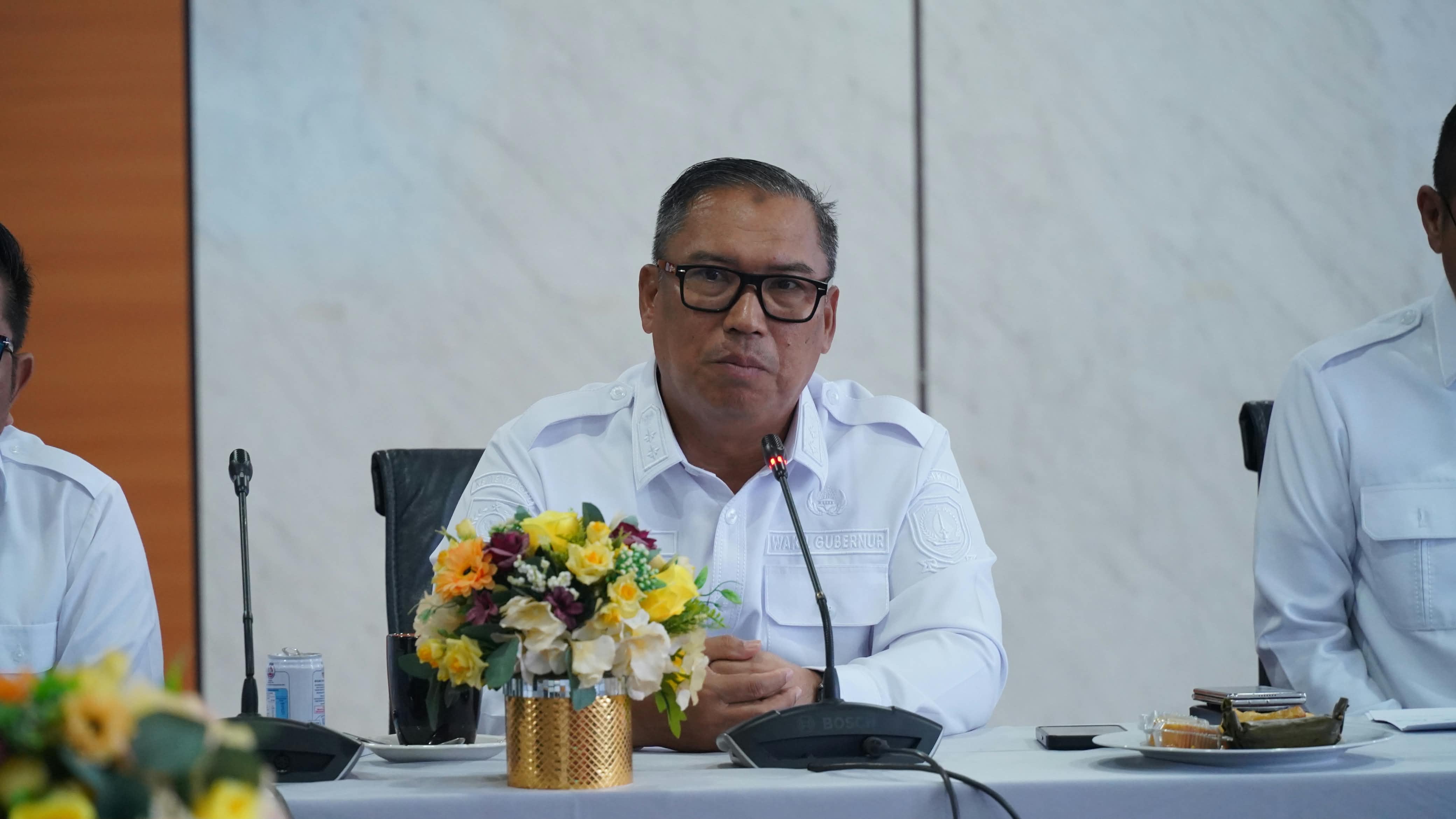 Wagub Nyanyang Bahas Pemanfaatan Pulau Sembur Bersama Pertamina NRE