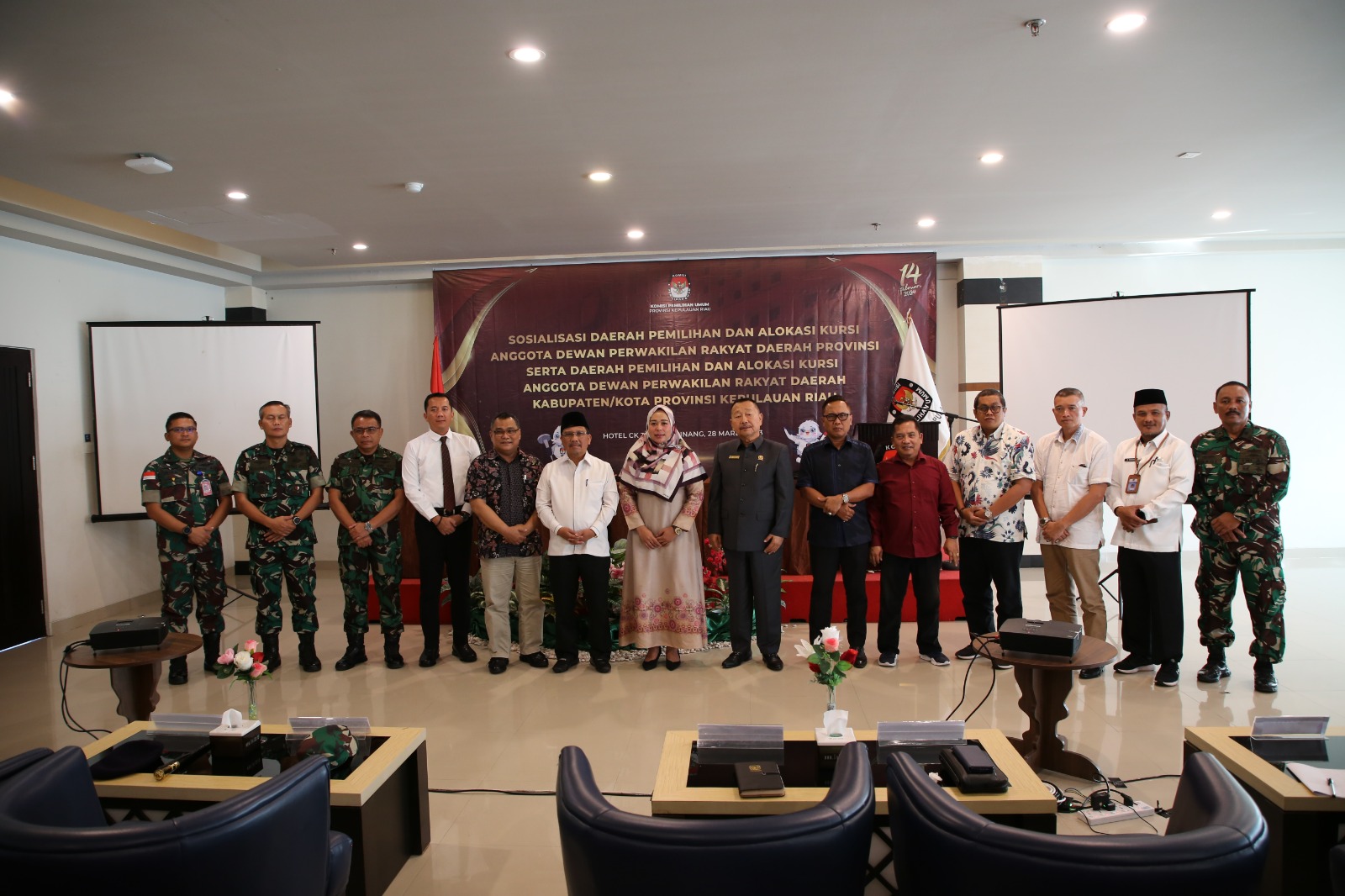 KPU Tetapkan Alokasi Dapil Dan Alokasi Kursi Anggota DPRD Kepri Pada Pemilu 2024