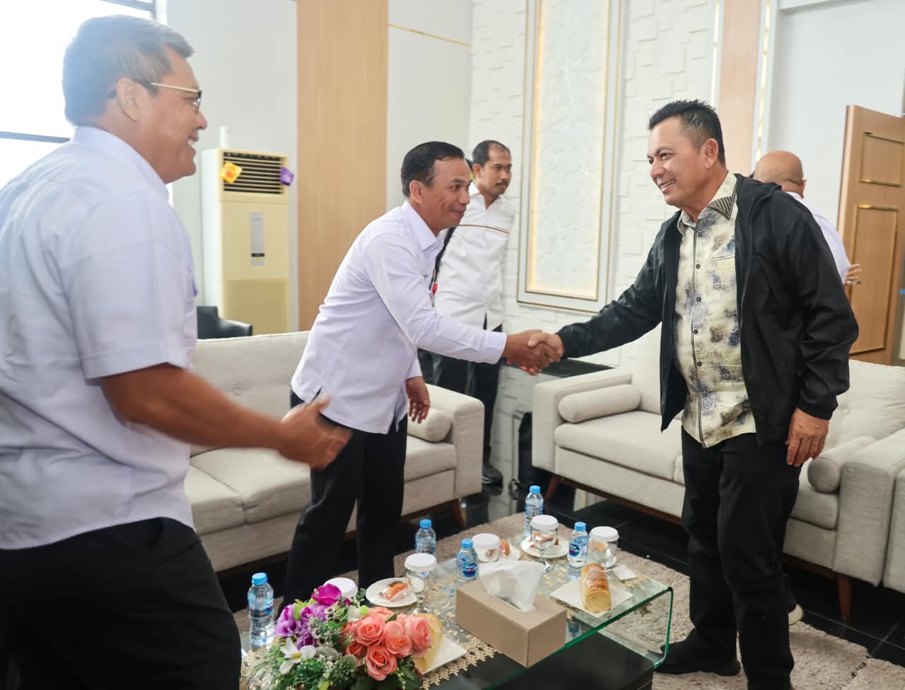 Pamit ke Gubernur Ansar, Nurus Solichin Emban Amanah Baru sebagai Kakanwil BPN Riau
