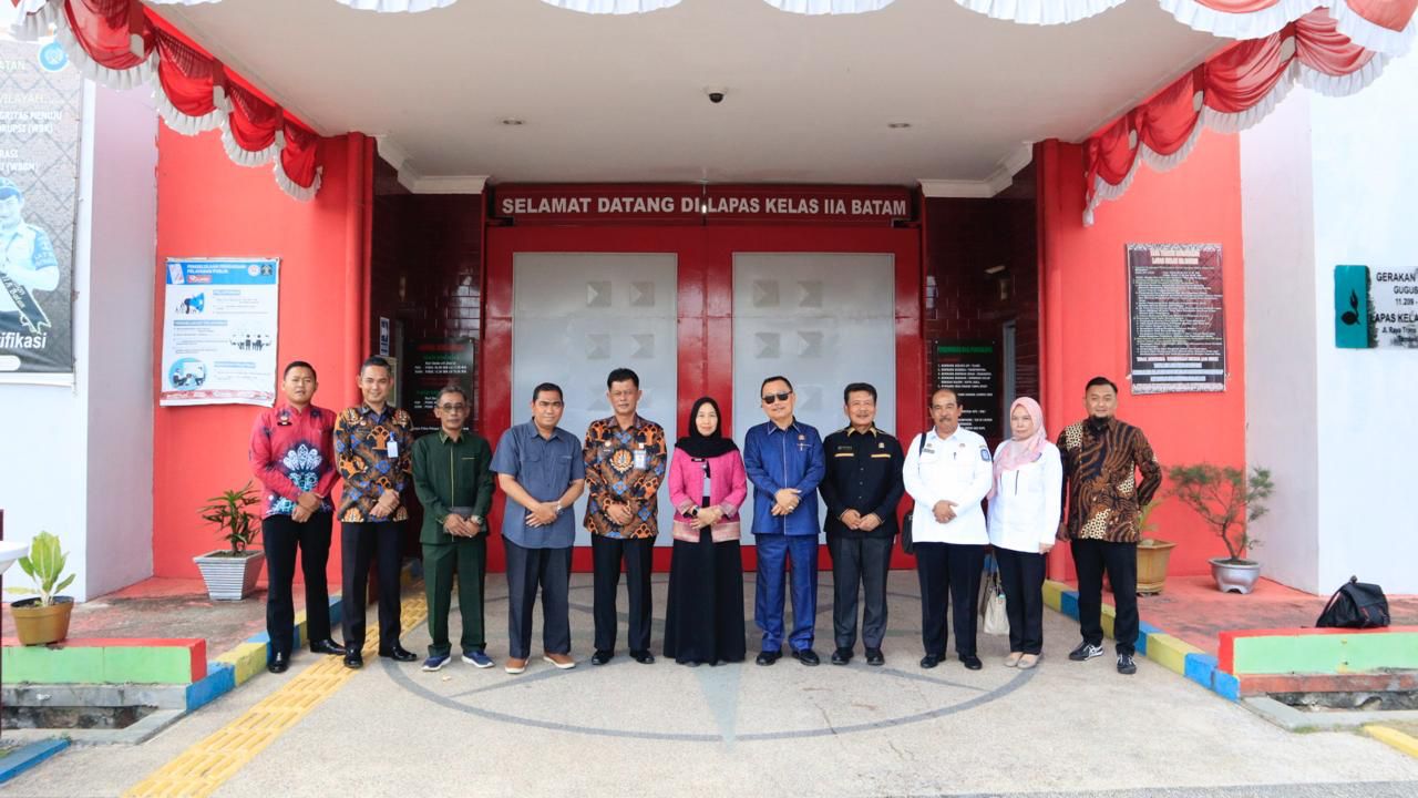 Komisi I DPRD Kepri Kunjungi Lapas Kelas IIA Batam