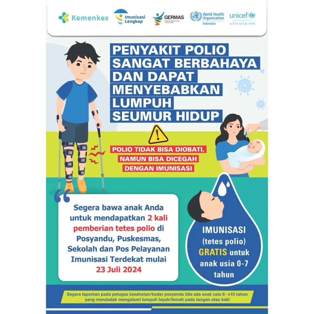 Pentingnya PIN Polio Dalam Mencegah KLB