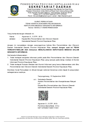 Keputusan Mediasi Sengketa Informasi