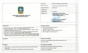 SOP Pendokumentasian Informasi Publik RSJKO EHD