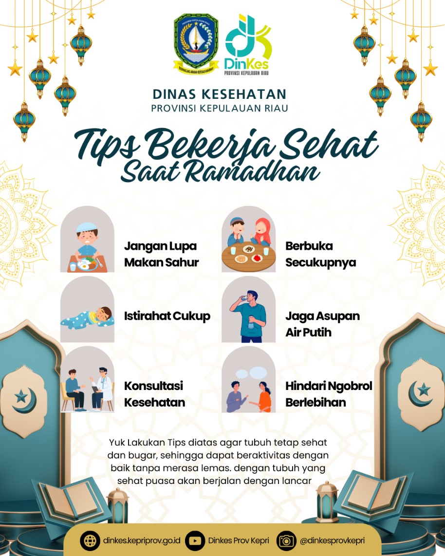 Tips Bekerja Sehat Saat Ramadhan