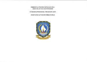 SOP Penetapan Daftar Informasi