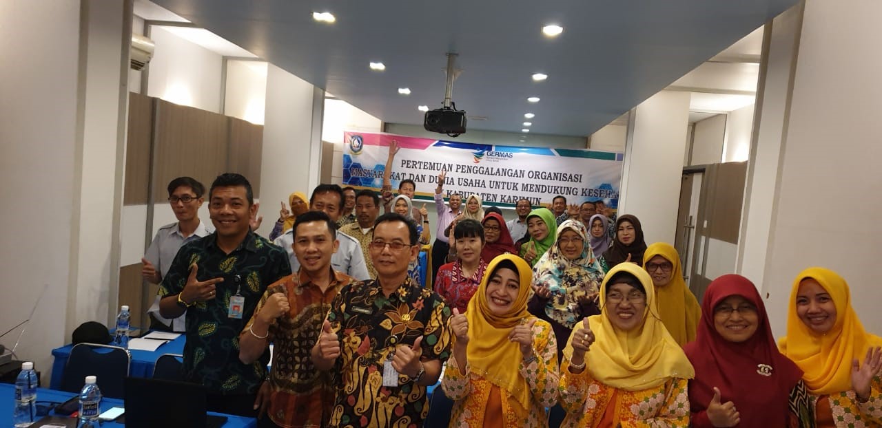 Penggalangan Organisasi Masyarakat Dan Dunia Usaha Dalam Mendukung Kesehatan di Kabupaten Karimun Tahun 2019