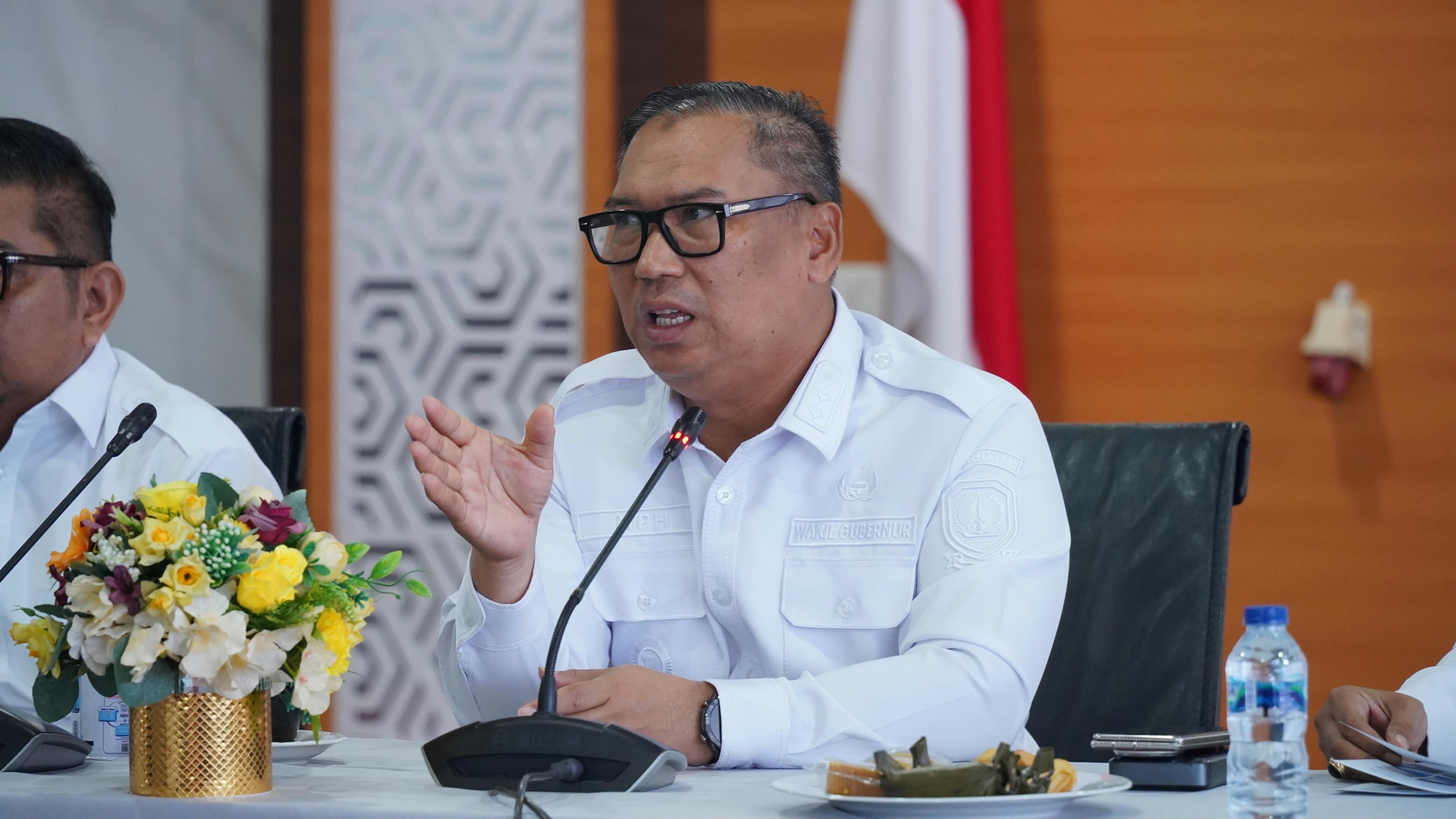Wagub Nyanyang Bahas Pemanfaatan Pulau Sembur Bersama Pertamina NRE