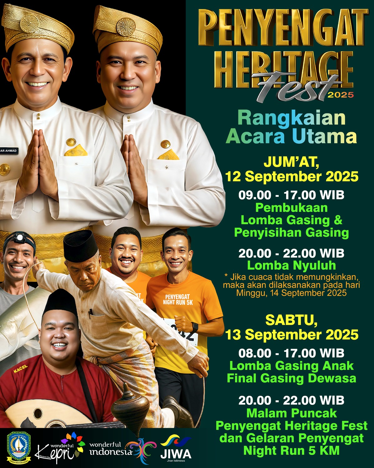Pulau Penyengat Meriah! Festival Budaya Terbesar Kepri Hadir September Ini