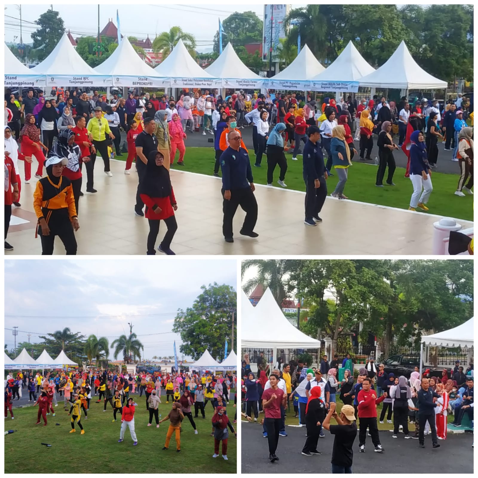 Sambut HKN ke 58, Dinkes Kepri Gelar Senam Sehat dan Pembagian Doorprize