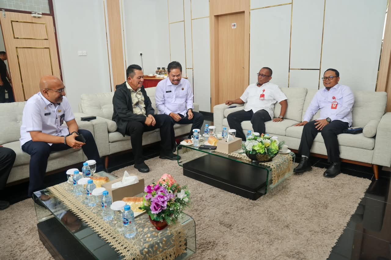 Pamit ke Gubernur Ansar, Nurus Solichin Emban Amanah Baru sebagai Kakanwil BPN Riau