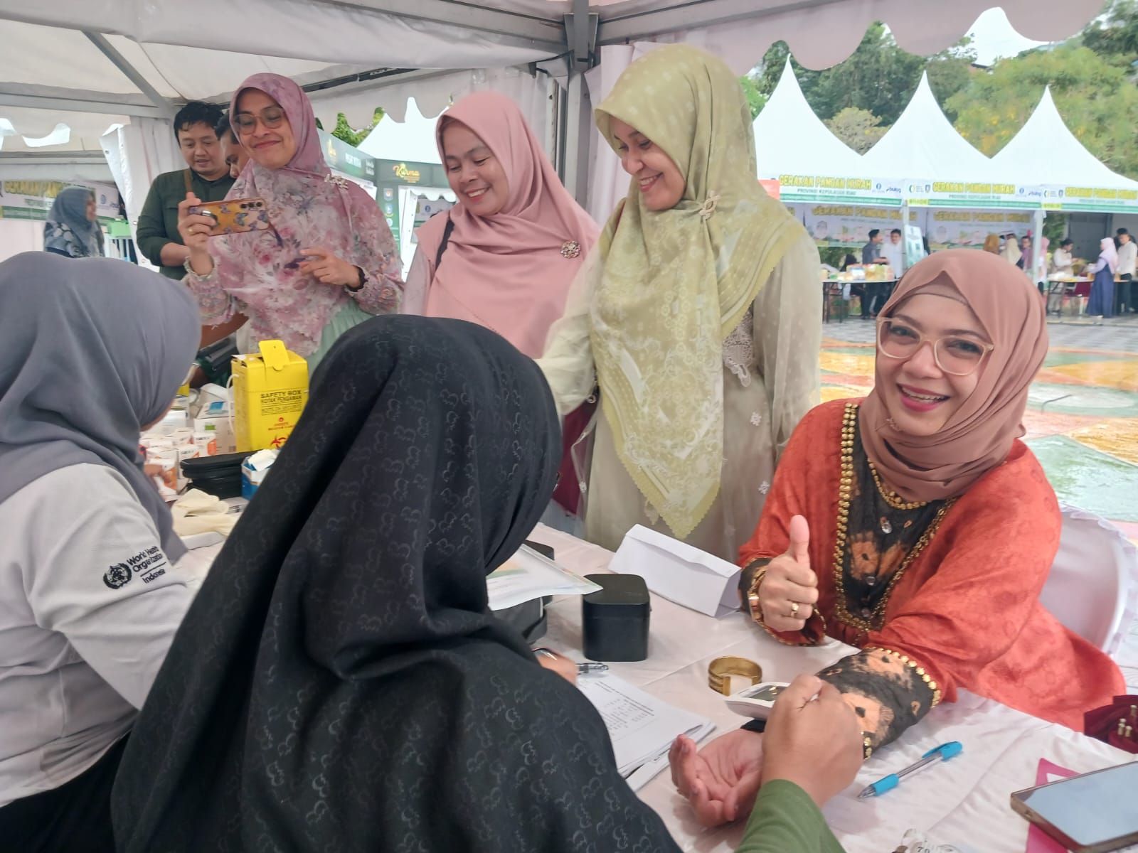 Dinas Kesehatan melayani CKG Dewasa untuk Pengunjung KURMA 2026