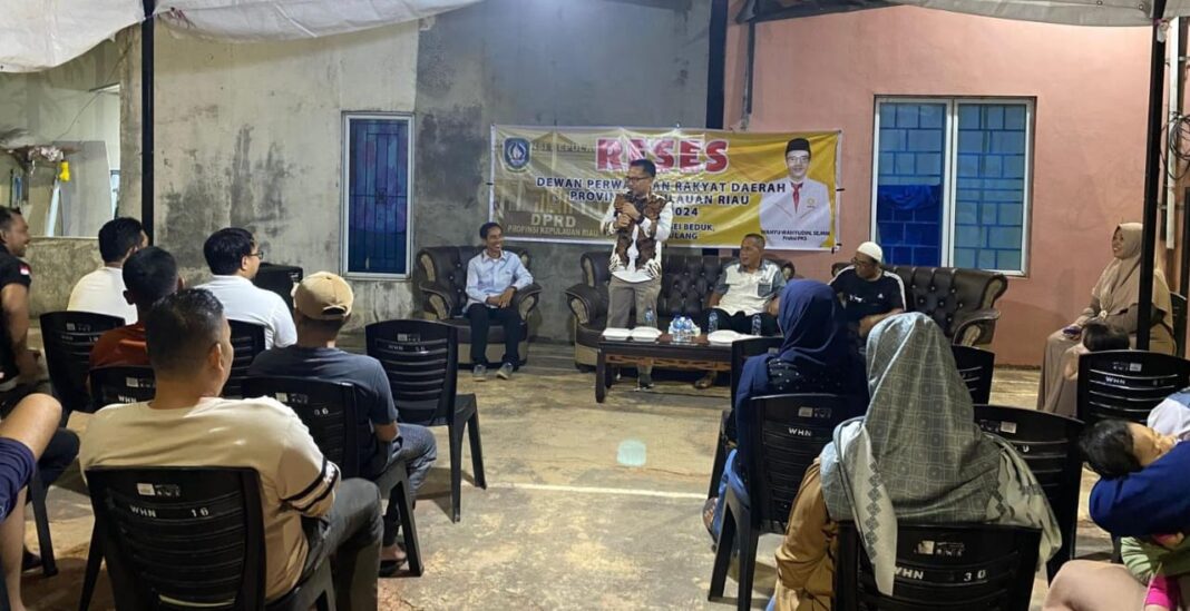 Warga Wahana Mas Sampaikan Aspirasi Kepada Wahyu Wahyudin