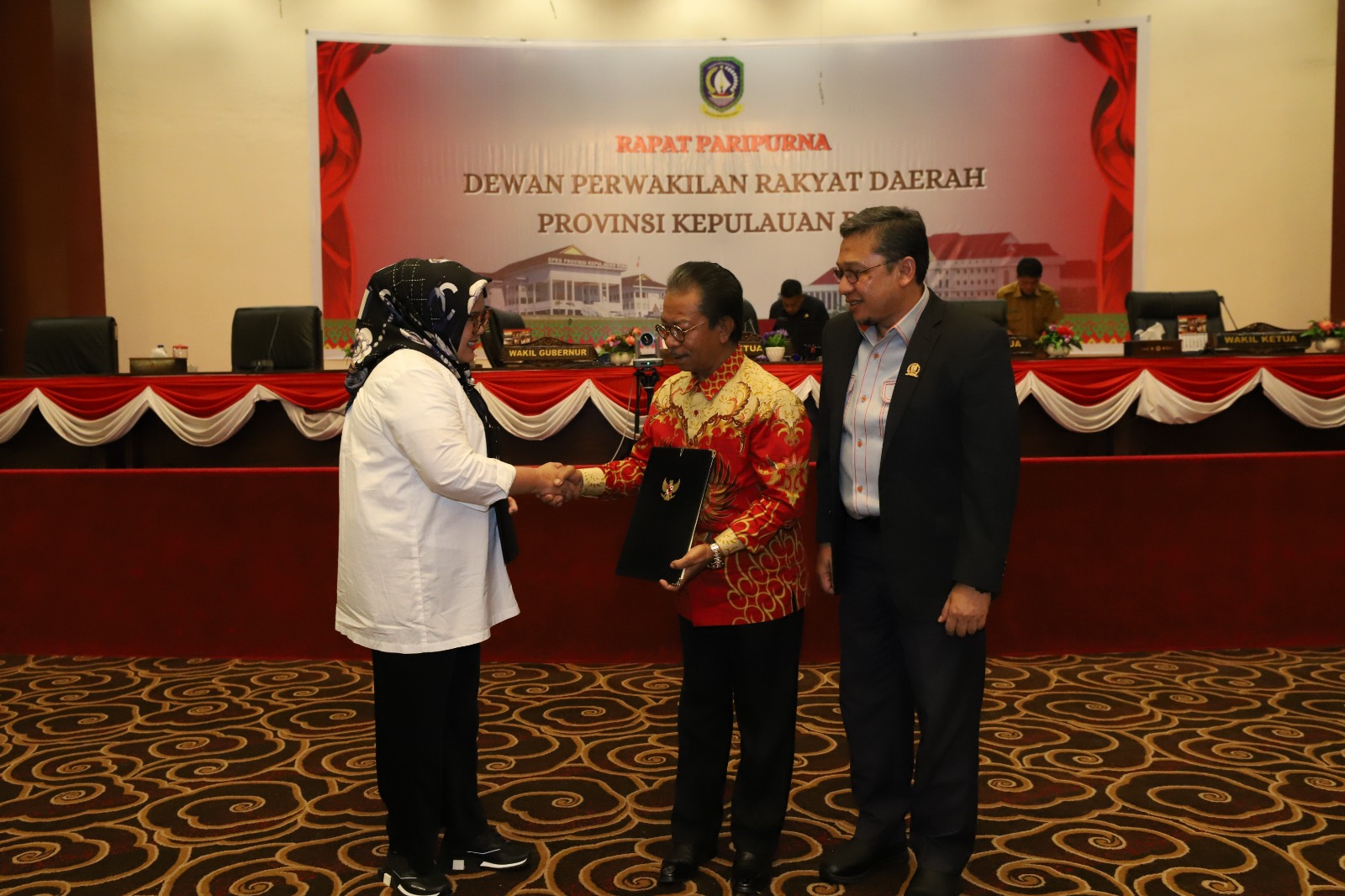 Paripurna Penyampaian Ranperda Tentang Pajak dan Retribusi Daerah