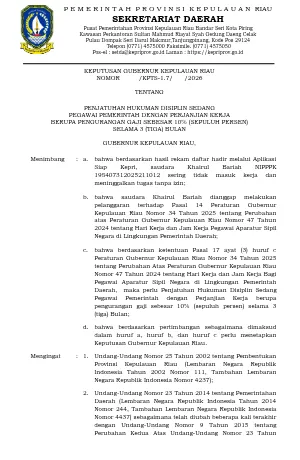 SK TEG TER  Sdr. KHAIRUL BARIAH