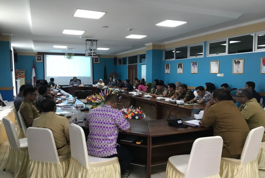 Untuk Melihat Perkembangan Kesiapan KKS, Dinkes dan Tim Pembina KKS Lakukan Monitoring dan Evaluasi