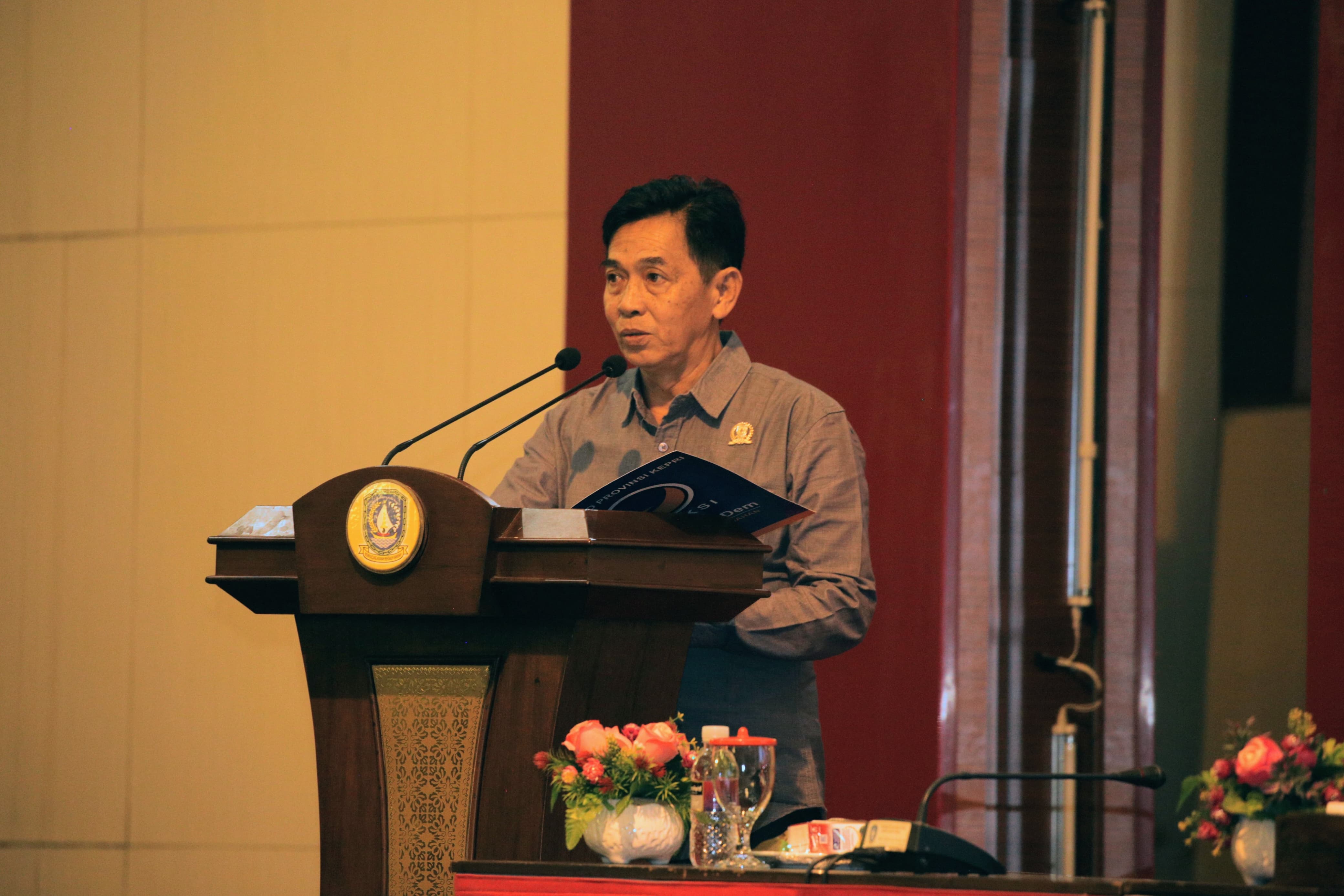 Fraksi DPRD Kepri Sampaikan Pandangan Akhir Terhadap Ranperda LPP-APBD