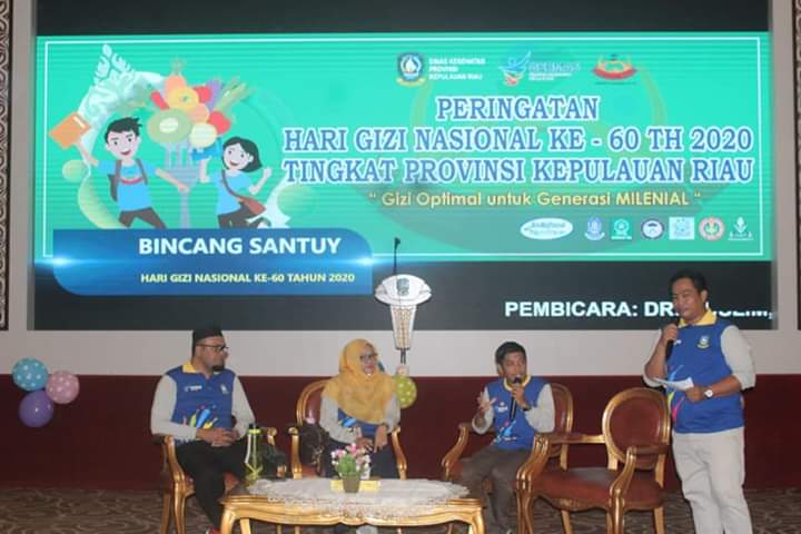 Dinkes Kepri Peringati Hari Gizi Nasional ke 60