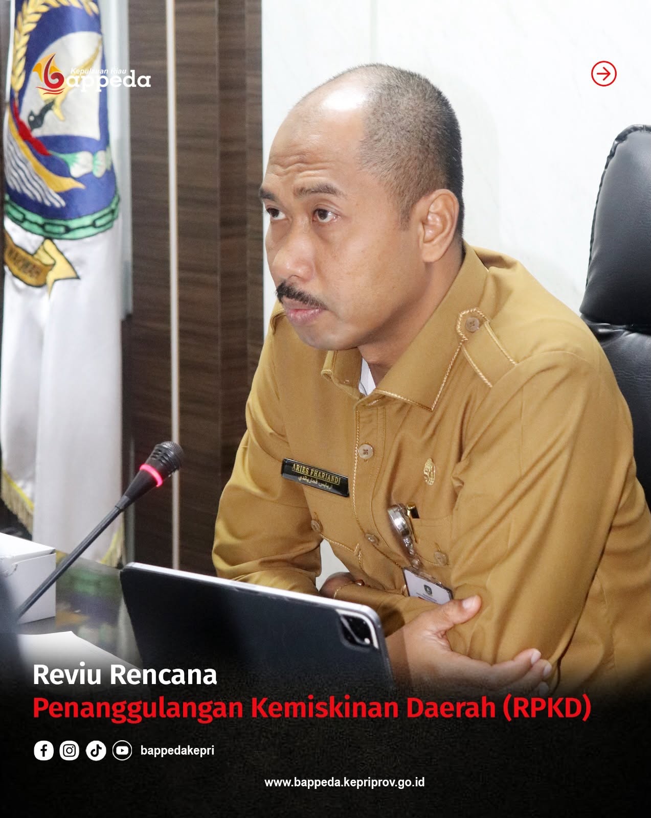 Fasilitasi Reviu Rencana Penanggulangan Kemiskinan Daerah (RPKD) Provinsi Kepulauan Riau Tahun 2025–2029