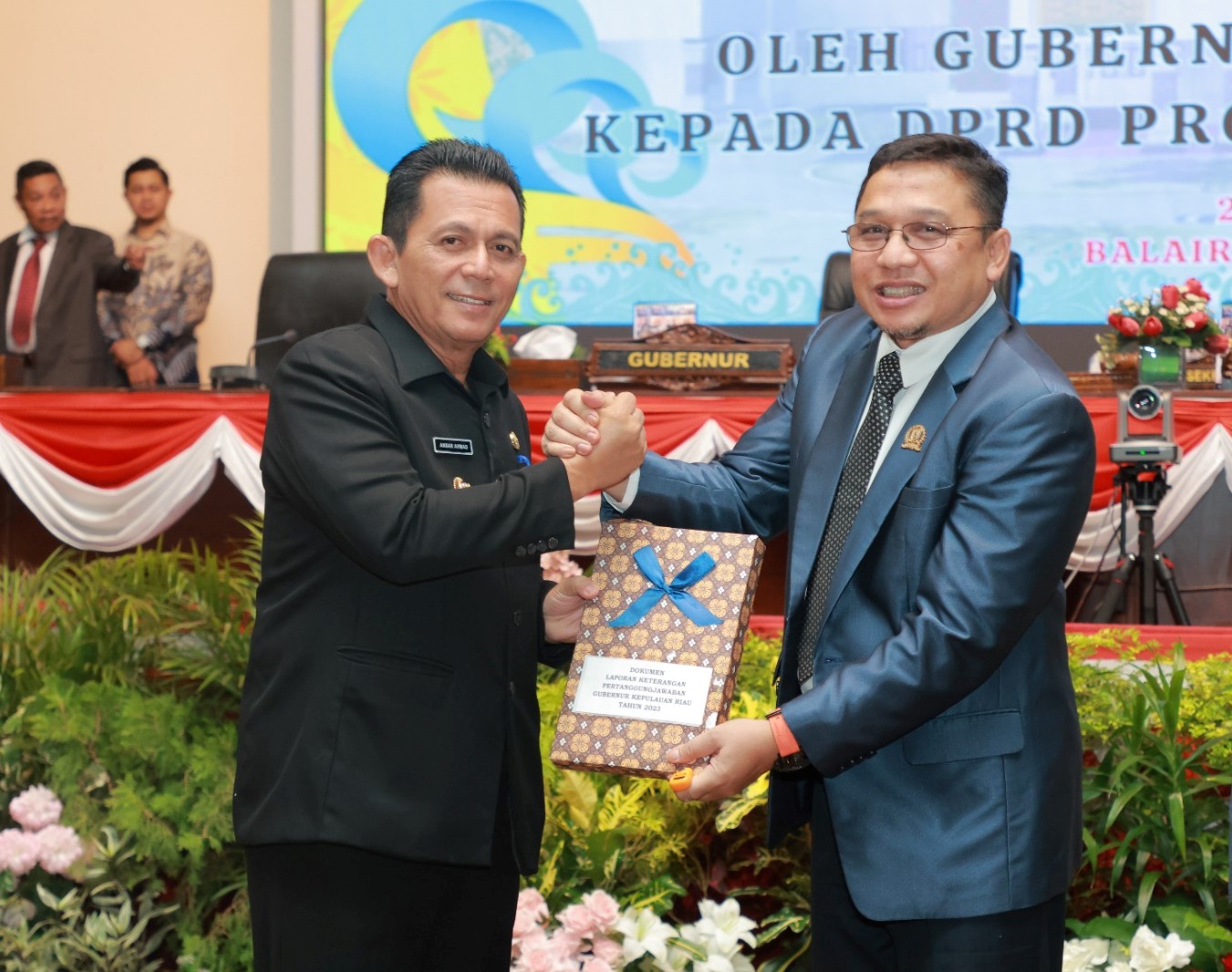 Penyampaian LKPj TA 2023 Sekaligus Pembentukan Pansus LKPj