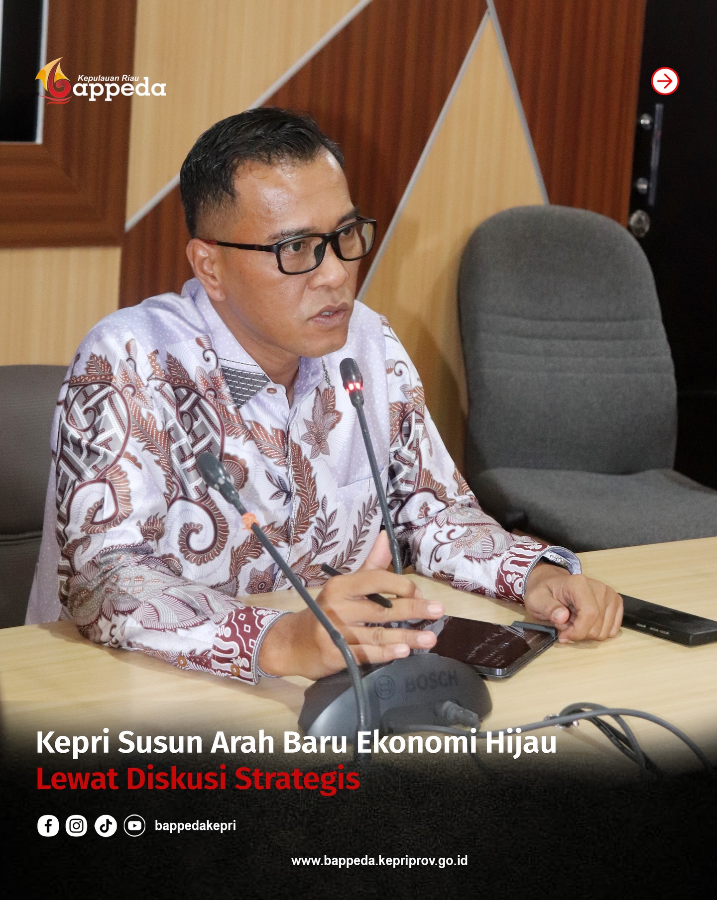 Kepri Susun Arah Baru Ekonomi Hijau Lewat Diskusi Strategis