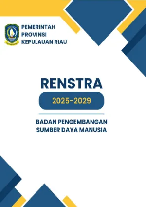 Renstra Badan Pengembangan Sumber Daya Manusia Provinsi Kepulauan Riau