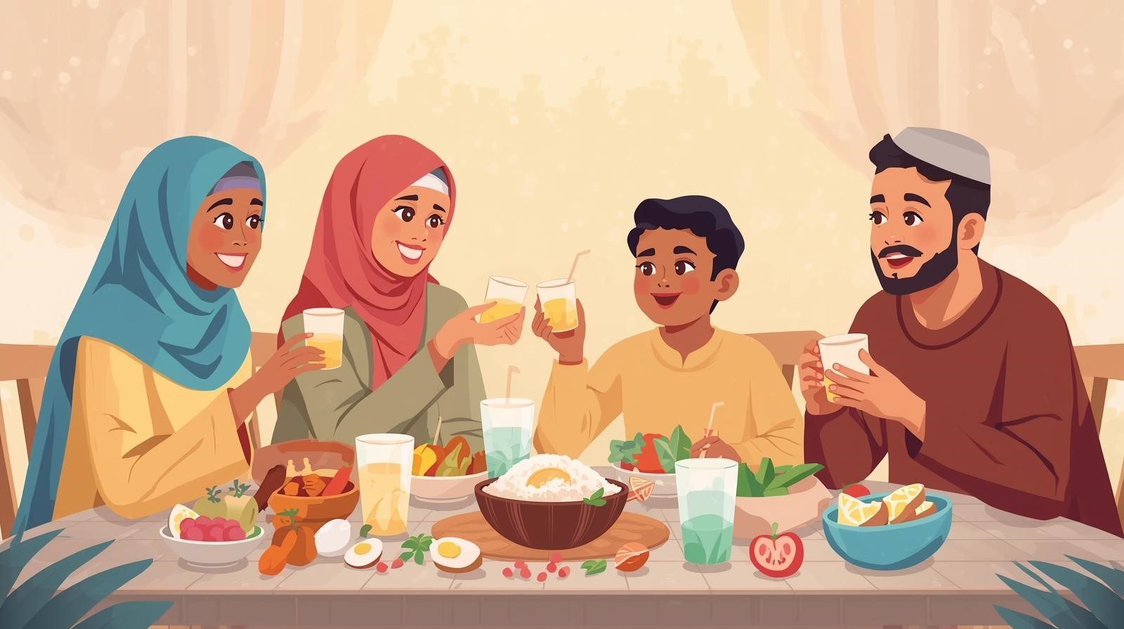 Sahur Bergizi, Puasa Lebih Berenergi Sepanjang Hari
