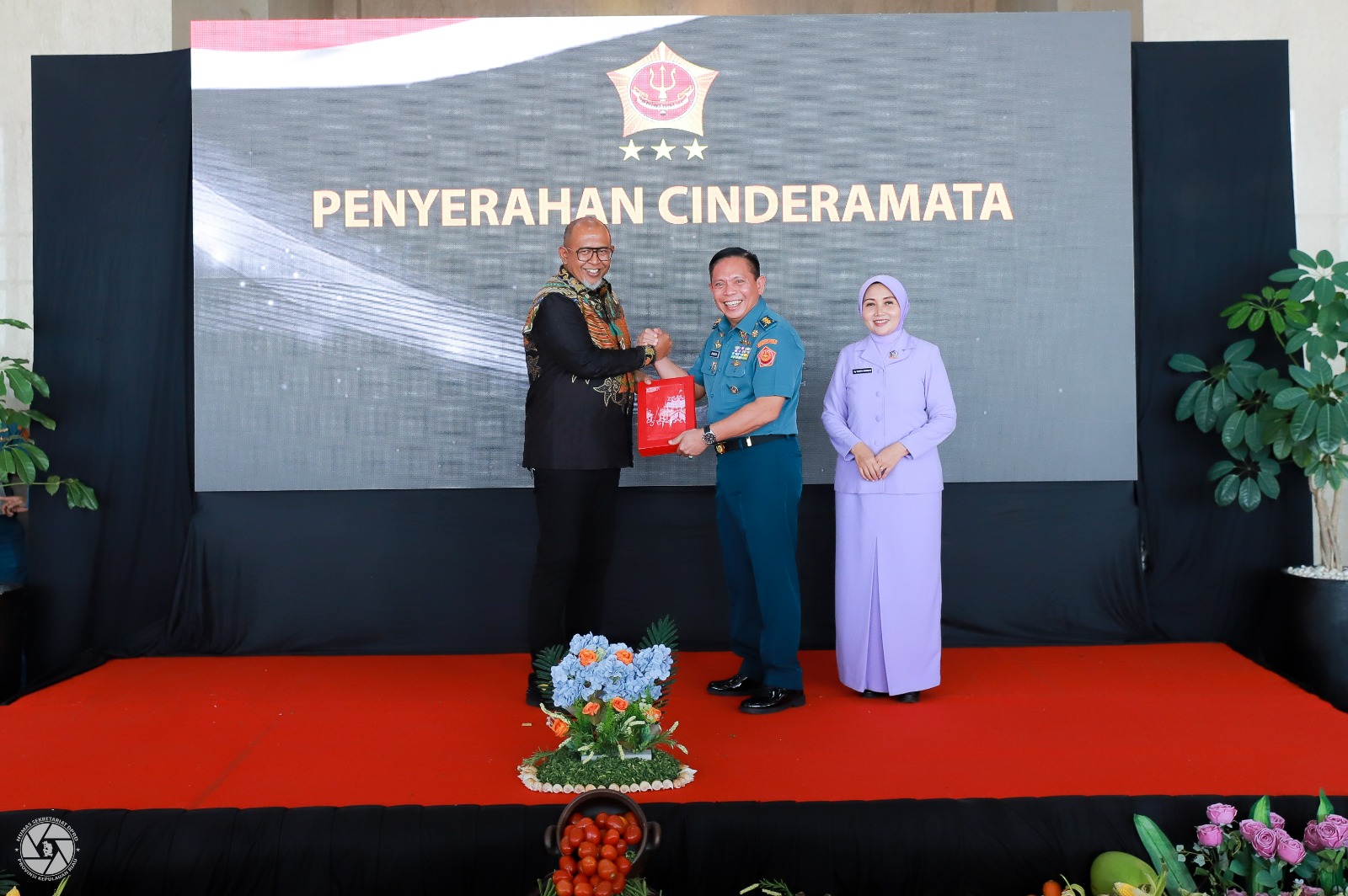 Wakil Ketua I DPRD Kepri Rizky Faisal Menghadiri Acara Pisah Sambut Jabatan Pangkogabwilhan I Dari Laksdya Irvansyah Kepada Laksamana Muda TNI (Laksda) Erwin S. Aldedharma