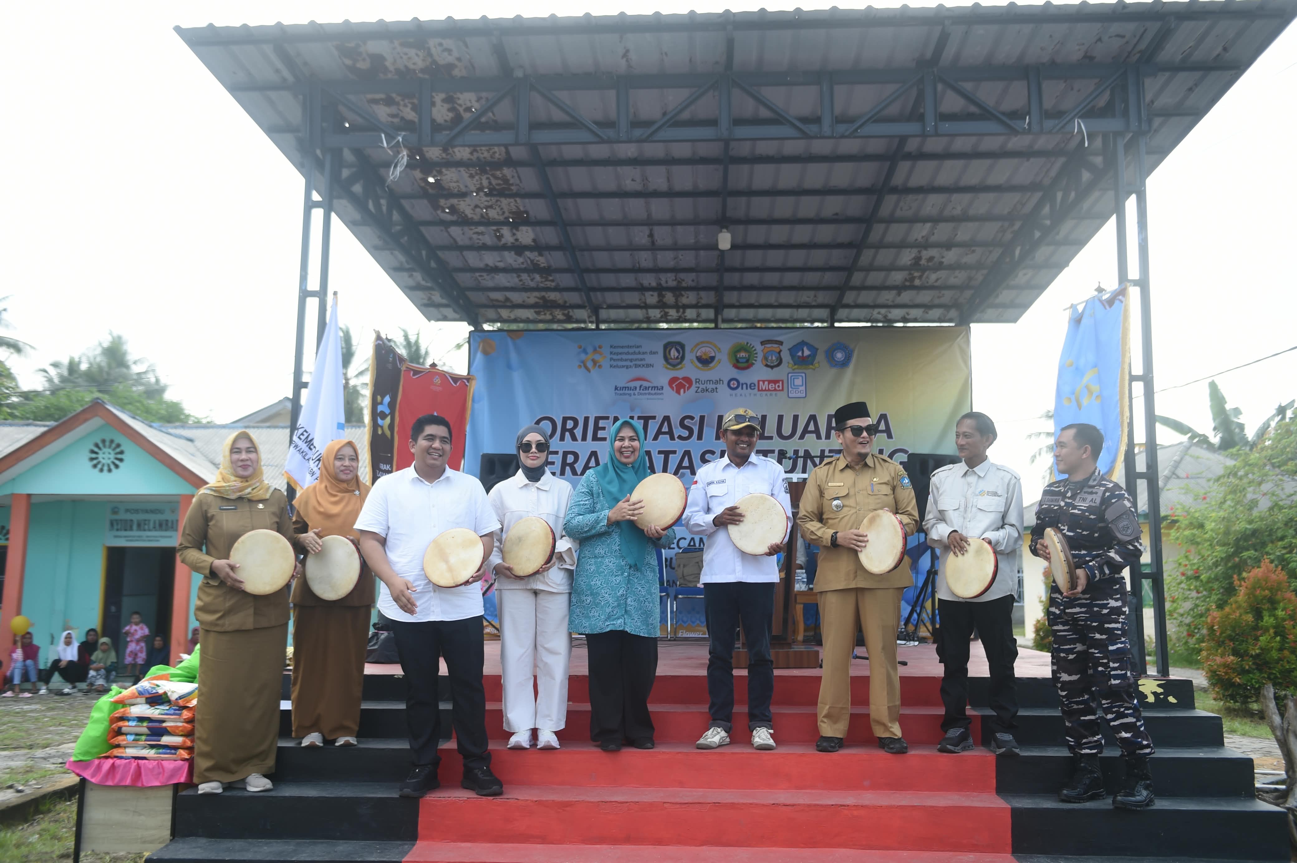 Dewi Ansar Buka OKE GAS di Mapur, Perkuat Peran Keluarga Cegah Stunting